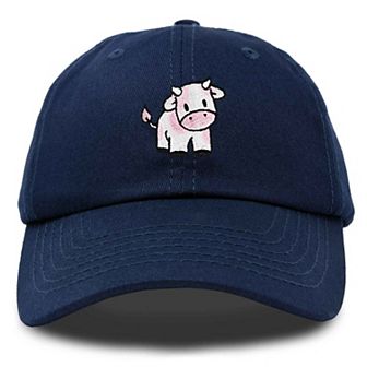 Dalix Strawberry Cow Embroidered Cap