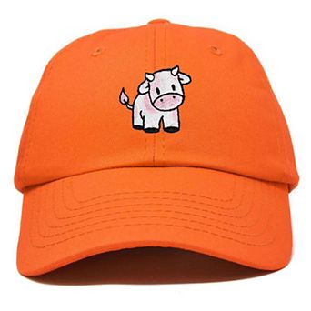 Dalix Strawberry Cow Embroidered Cap