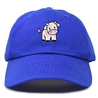 Dalix Strawberry Cow Embroidered Cap