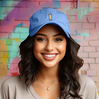 Dalix Pina Colada Embroidered Dad Cap
