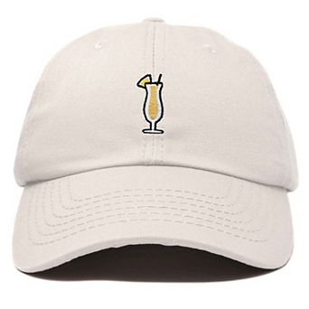 Dalix Pina Colada Embroidered Dad Cap