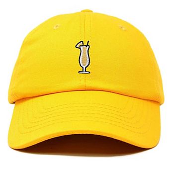 Dalix Pina Colada Embroidered Dad Cap