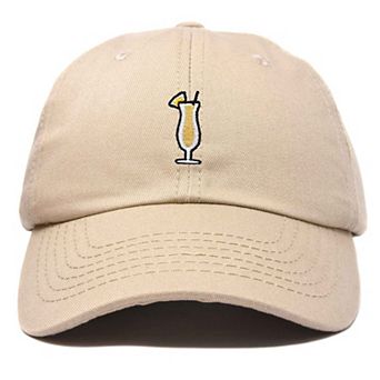 Dalix Pina Colada Embroidered Dad Cap