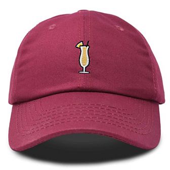 Dalix Pina Colada Embroidered Dad Cap
