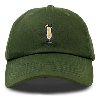 Dalix Pina Colada Embroidered Dad Cap