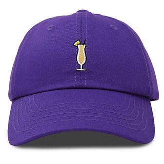 Dalix Pina Colada Embroidered Dad Cap
