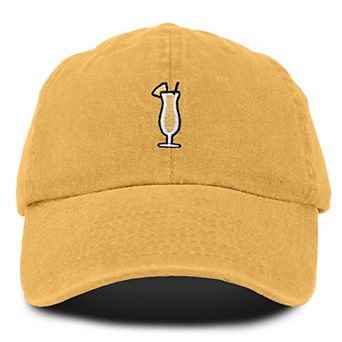 Dalix Pina Colada Embroidered Dad Cap