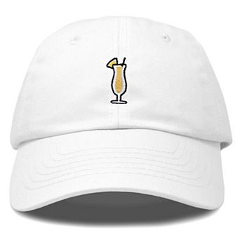 Dalix Pina Colada Embroidered Dad Cap