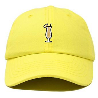 Dalix Pina Colada Embroidered Dad Cap