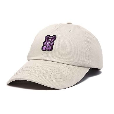 Dalix Purple Gummy Embroidered Cap