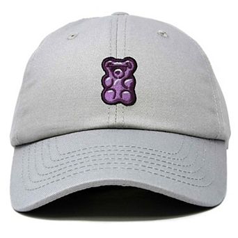 Dalix Purple Gummy Embroidered Cap