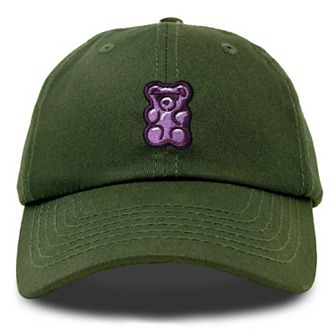 Dalix Purple Gummy Embroidered Cap