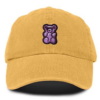 Dalix Purple Gummy Embroidered Cap