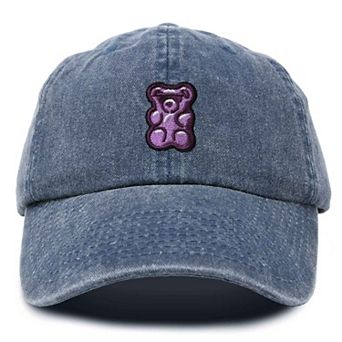 Dalix Purple Gummy Embroidered Cap