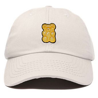 Dalix Yellow Gummy Embroidered Dad Cap