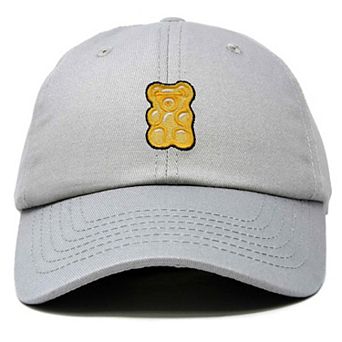 Dalix Yellow Gummy Embroidered Dad Cap