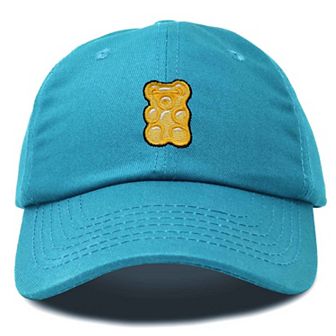 Dalix Yellow Gummy Embroidered Dad Cap