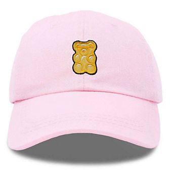 Dalix Yellow Gummy Embroidered Dad Cap