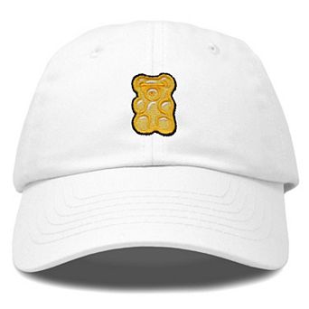 Dalix Yellow Gummy Embroidered Dad Cap