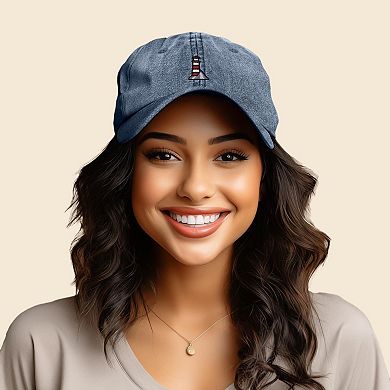 Dalix Lighthouse Embroidered Dad Hat