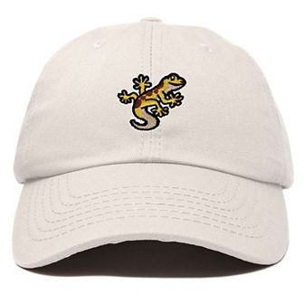 Dalix Gecko Embroidered Casual Cap
