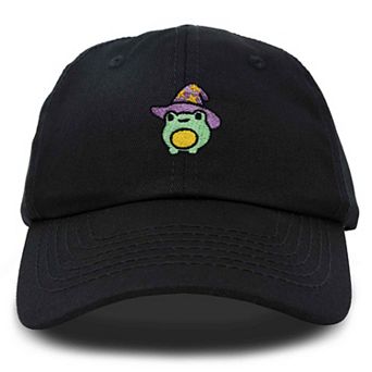 Dalix Sorcerer Frog Embroidered Dad Hat
