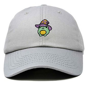 Dalix Sorcerer Frog Embroidered Dad Hat