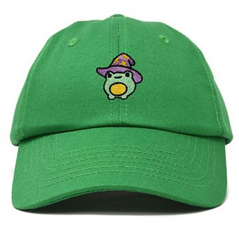 Dalix Sorcerer Frog Embroidered Dad Hat
