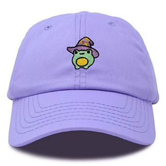 Dalix Sorcerer Frog Embroidered Dad Hat