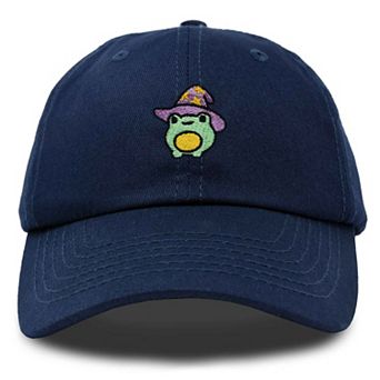 Dalix Sorcerer Frog Embroidered Dad Hat