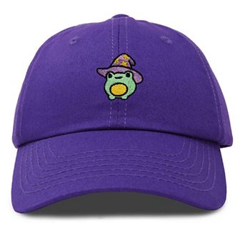 Dalix Sorcerer Frog Embroidered Dad Hat