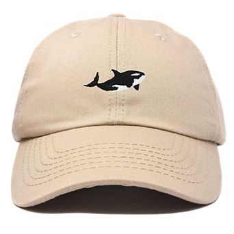 Dalix Killer Whale Embroidered Dad Hat