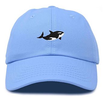 Dalix Killer Whale Embroidered Dad Hat