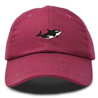 Dalix Killer Whale Embroidered Dad Hat