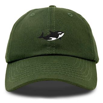 Dalix Killer Whale Embroidered Dad Hat