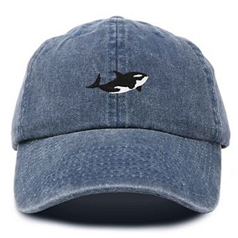 Dalix Killer Whale Embroidered Dad Hat