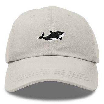Dalix Killer Whale Embroidered Dad Hat