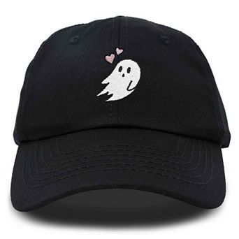 Dalix Heartly Ghost Embroidered Cap