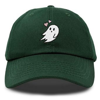 Dalix Heartly Ghost Embroidered Cap