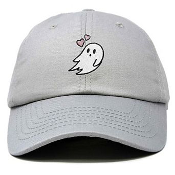 Dalix Heartly Ghost Embroidered Cap