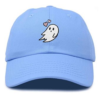 Dalix Heartly Ghost Embroidered Cap