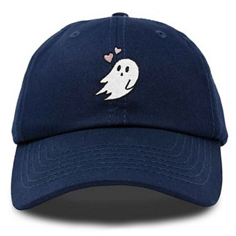 Dalix Heartly Ghost Embroidered Cap