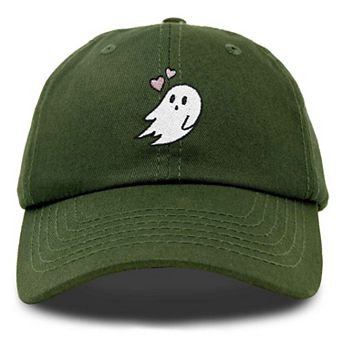 Dalix Heartly Ghost Embroidered Cap