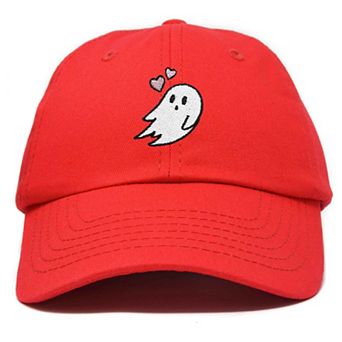 Dalix Heartly Ghost Embroidered Cap