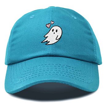 Dalix Heartly Ghost Embroidered Cap