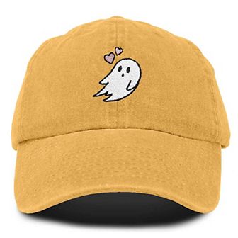 Dalix Heartly Ghost Embroidered Cap