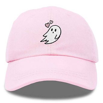 Dalix Heartly Ghost Embroidered Cap