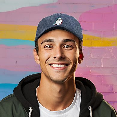 Dalix Ghost Life Embroidered Casual Cap