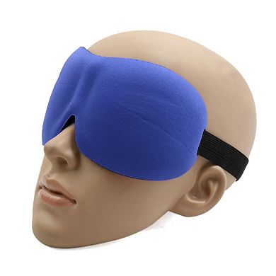 Travel 3D Eye Sleep Mask Padded Shade Cover Rest Relax Sleeping Blindfold