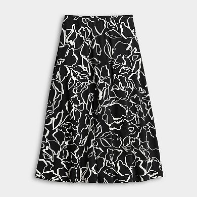 Petite Nine West Midi Skirt